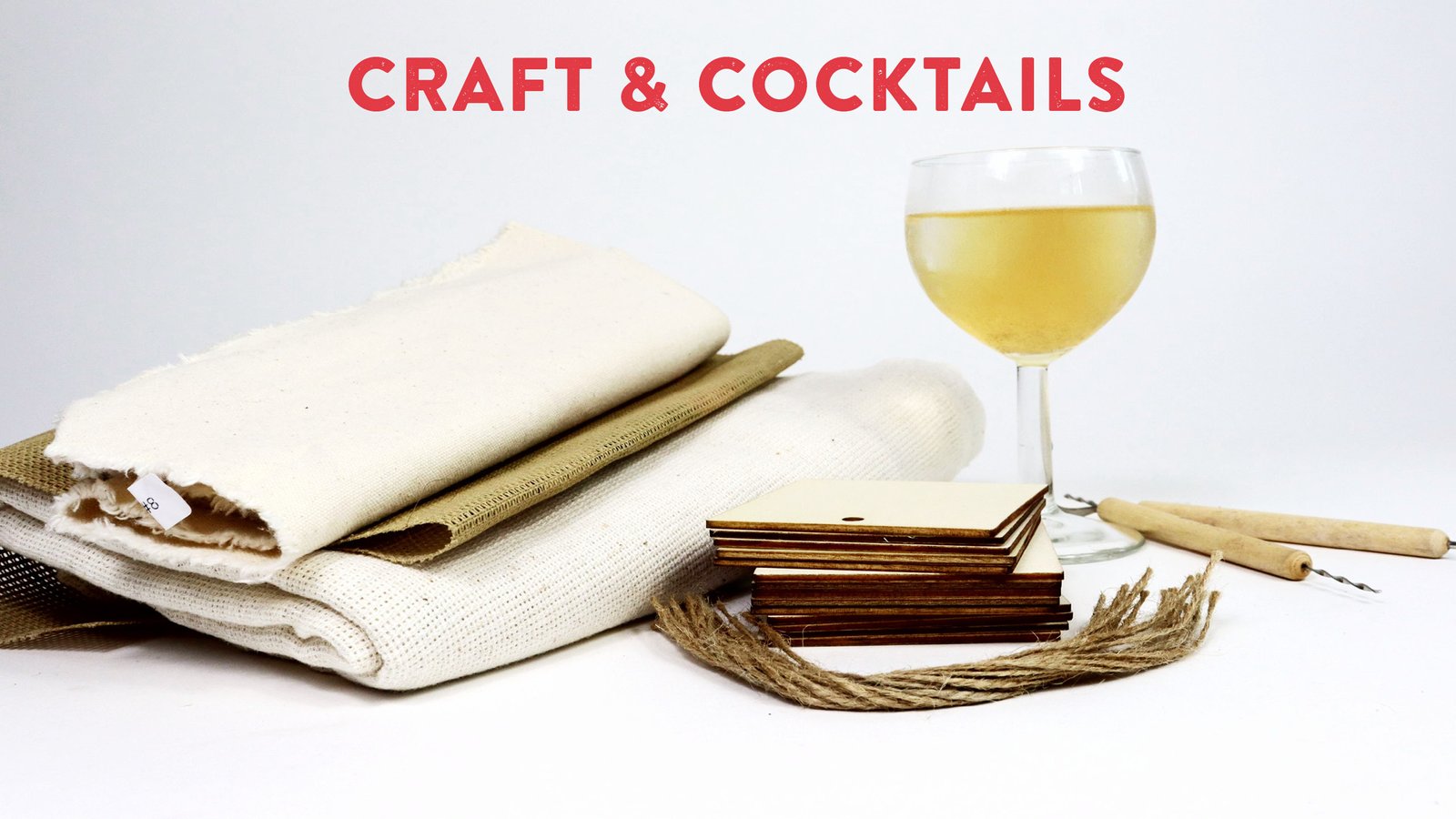 Craft and cocktails banner