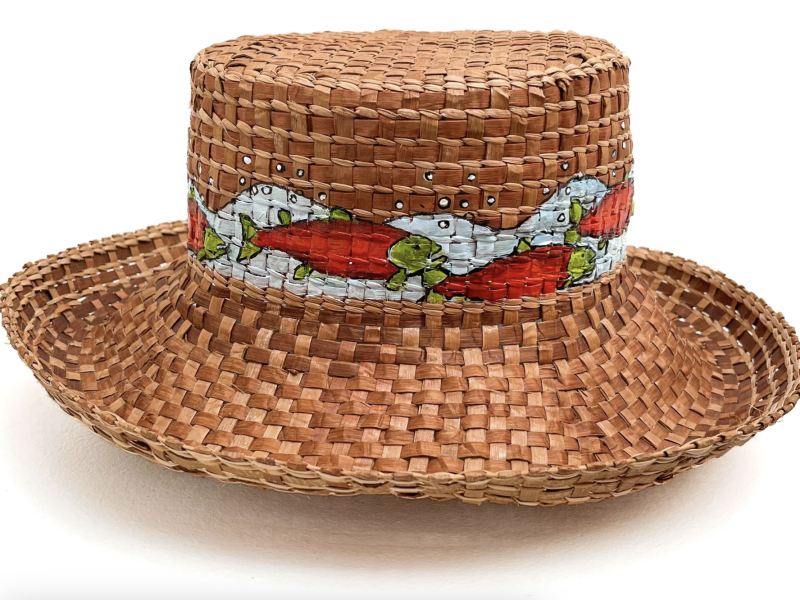amy robertson - cedar salmon hat
